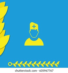 Medical user icon.