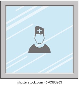 Medical user icon.