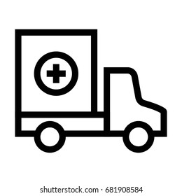 Medical Van Icon