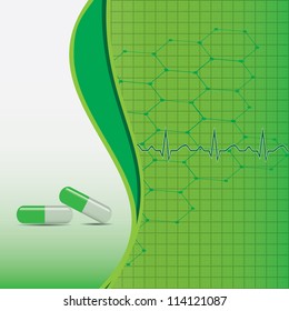 Medical vector background .eps10