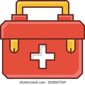 medical vector flat color icon