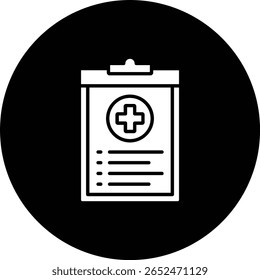 Medical vector icon. Can be used for printing, mobile and web applications.