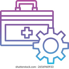 Ícone de vetor médico. Pode ser usado para impressão, aplicativos móveis e da Web.