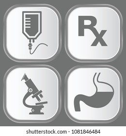Medical vector icon set