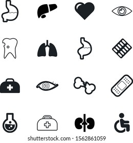 medical vector icon set such as: beaker, pack, heart, tube, patient, development, glass, breath, internal, people, traffic, circle, scientific, pharmaceutical, dentist, pill, kidneys, tablet