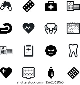 medical vector icon set such as: doodle, oral, business, cell, dentistry, radiology, aid, card, ct, drip, pulsation, package, personal, dent, life, magnetic, mold, drop, pictogram, color, micro