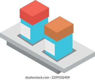 ilustración del vector médico en un fondo transparente. Símbolos de calidad premium. Iconos planos para el concepto y el diseño gráfico.