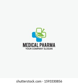Medical Vector Logo Design Template