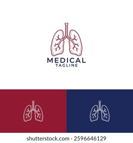 Medical vector Logo design template