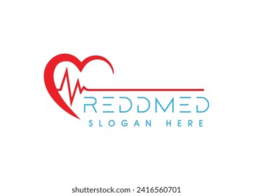 Medical  Vector logo template. This design use cross health and earth symbol. Suitable for doctor or hospital business. brawnydesignAZ   