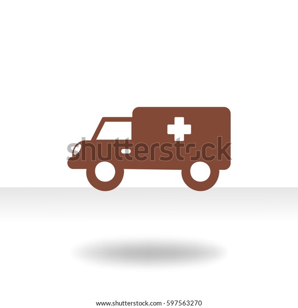 Medical vehicle.
Icon.