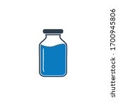Medical Vial Icon. Editable Vector EPS Symbol Illustration.