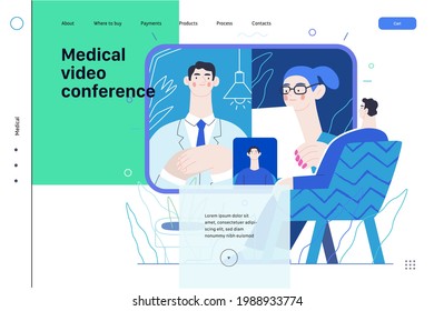 Medical video conference - medical insurance - online doctor service