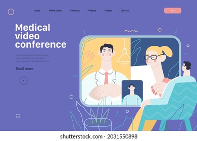 Medical video conference - medical insurance - online doctor service