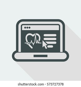 Medical website page