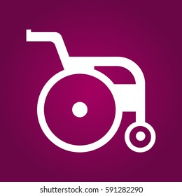 medical wheelchair icon