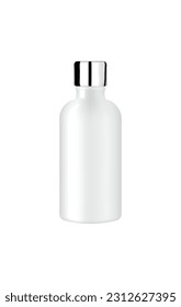 medicalbeauty product empty container bottle isolated 