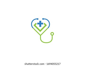 Medizin, Klinik, Gesundheitswesen, Logo-Design von Apothekern und Vektorgrafik-Vorlage