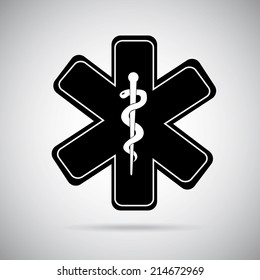 medical,design over gray background vector illustration