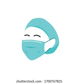 medically use a mask to not be exposed to the virus