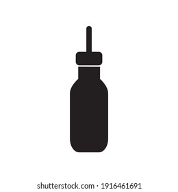 Icono de Medicamento. Símbolos farmacéuticos vectores aislados. diseño médico simple icono de glifo