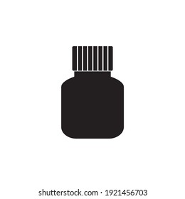 Medicament-Symbol Isolierte Vektorgrafik-Symbole. Bildzeichen für medizinisches Design im einfachen Stil