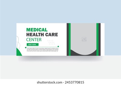  medicare facebook marketing cover web banner design template