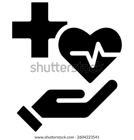 Medicare Icon Element For Design