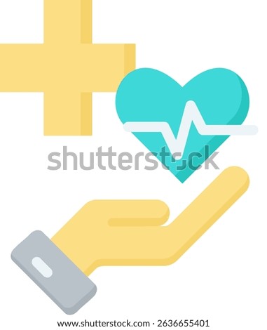 Medicare Icon Element For Design