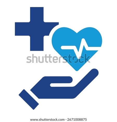 Medicare Icon Element For Design