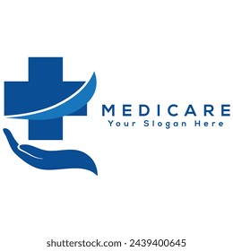 Logotipo de Medicare, logotipo médico, logotipo de salud