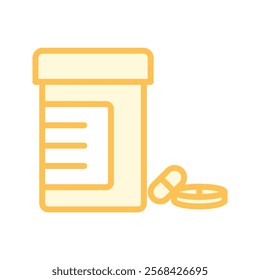 Medication duotone line icon , vector, pixel perfect, illustrator file