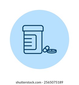 Medication pentaglow , vector, pixel perfect, illustrator file