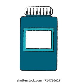 medication pills flask icon image