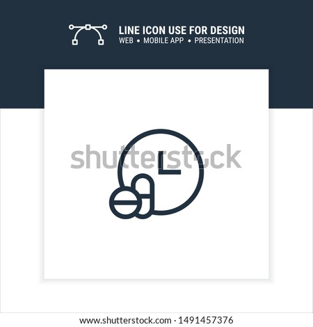medication schedule icon design vector illustration