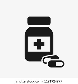 Medication vector icon