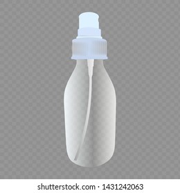 medicina Bottle Mockup. Vector Illustration