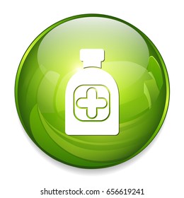 medicinal bottle icon