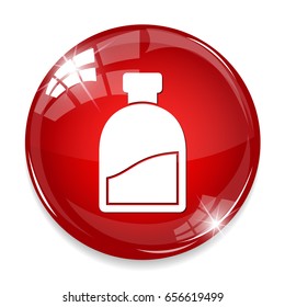 medicinal bottle liquid icon
