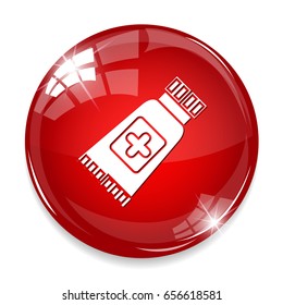 medicinal cream icon