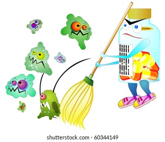 Medicine against germs