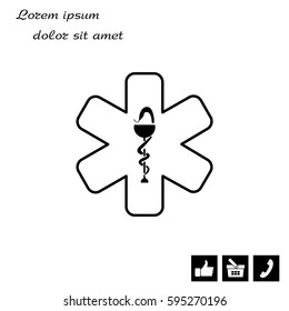 medicine (ambulance) icon