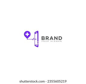 icono del logotipo de la aplicación de medicina Diseño Plantilla Vector