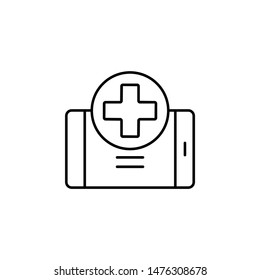 Medicine, augmented reality icon. Element of augmented reality icon