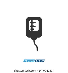 Medicine Bag Icon Icon Vector Design Illustration 