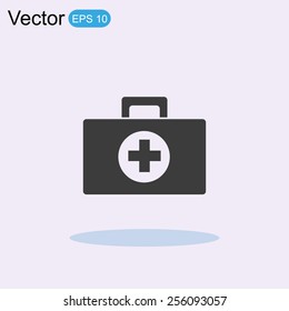 Medicine Bag vector icon