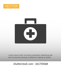 Medicine Bag vector icon