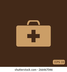 Medicine Bag vector icon
