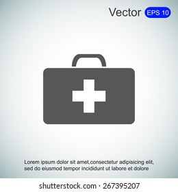 Medicine Bag vector icon