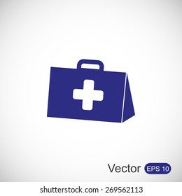 Medicine Bag vector icon